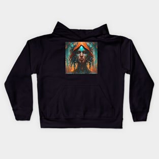 mystical person Kids Hoodie